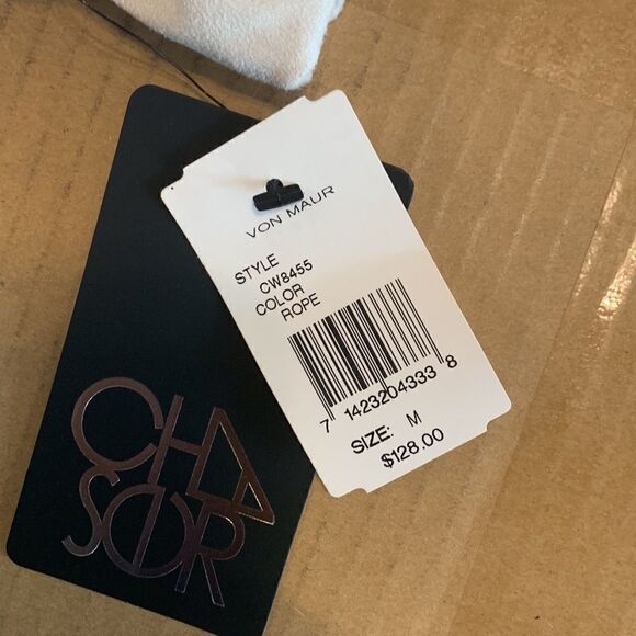 NWT Chaser faux suede cream jacket size M - Picture 7 of 9